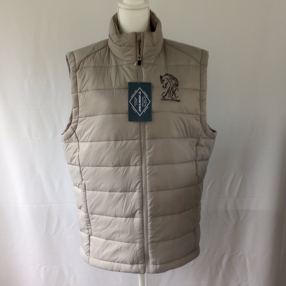 NWT   Men's St John's Bay Gray Vest